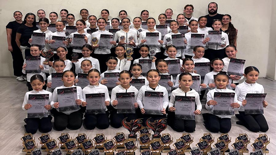 De Dansschool Carmen Cabrera plaatst zich voor het Wereldkampioenschap